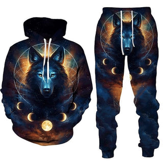 WolfMission l Varm joggingdragt - Vesten en Hoodies Heren - Cayana - 5