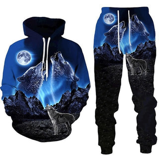 WolfMission l Varm joggingdragt - Vesten en Hoodies Heren - Cayana - 1