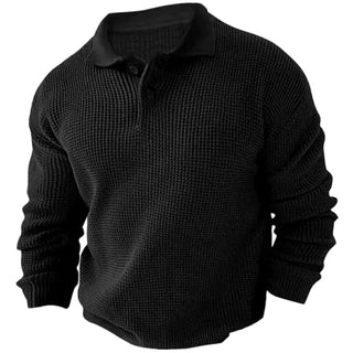 Xavi l Vintage-sweater med lange ærmer til mænd - Tops en Shirts Heren - Cayana - 5