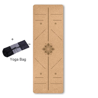 Yogamåtte af kork - Cayana - 24