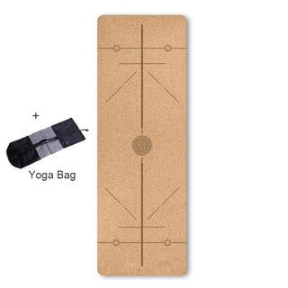 Yogamåtte af kork - Cayana - 21